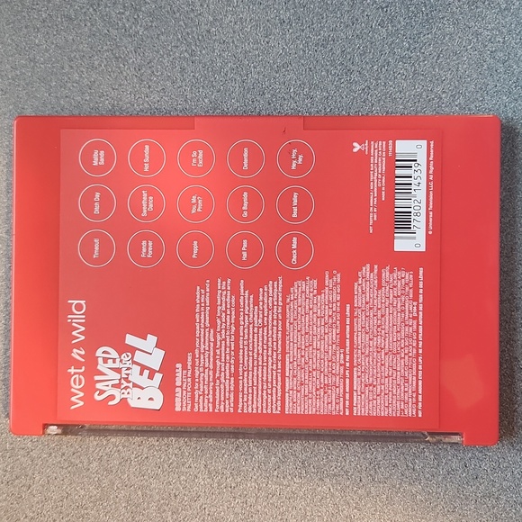 NEW Sealed Saved By the Bell wet n wild squad goals eyeshadow palette - Picture 4 of 4